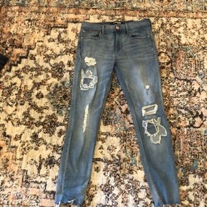 Women’s express size 6 mid rise jean legging